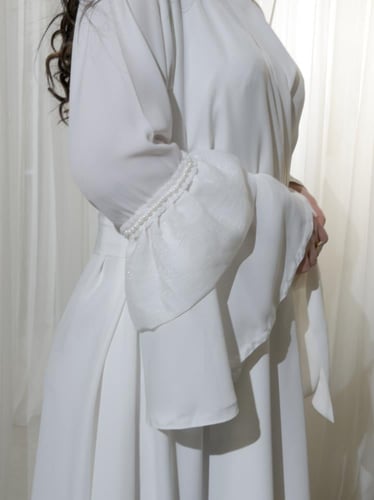 طقم لولوة ( روب + فستان + سليبر )