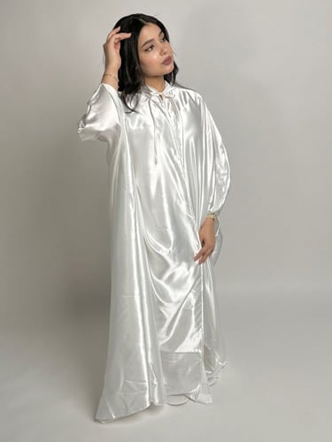 عباية عروس ا أبيض