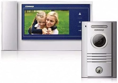 كوماكس انتركوم 7 بوصة شاشة مع كاميرا خارجية