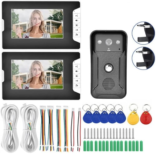 جرس باب إنتركوم نظام الاتصال الداخلي الداخلي