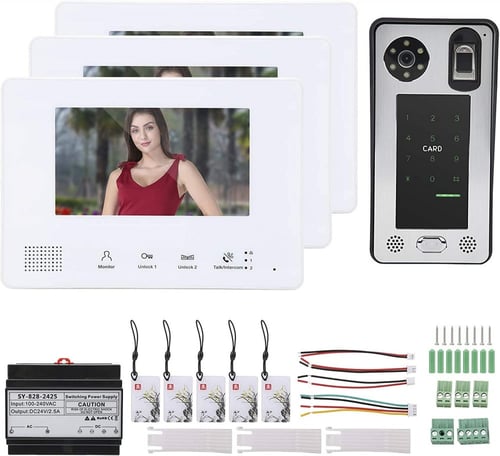 جرس باب متين مع اتصال لاسلكي للمنزل