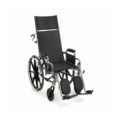 كرسي متحرك ظهر طويل - تايواني ورافع ارجل