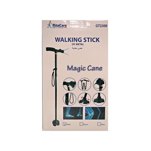 عصا للمشي تنطوي بكشاف