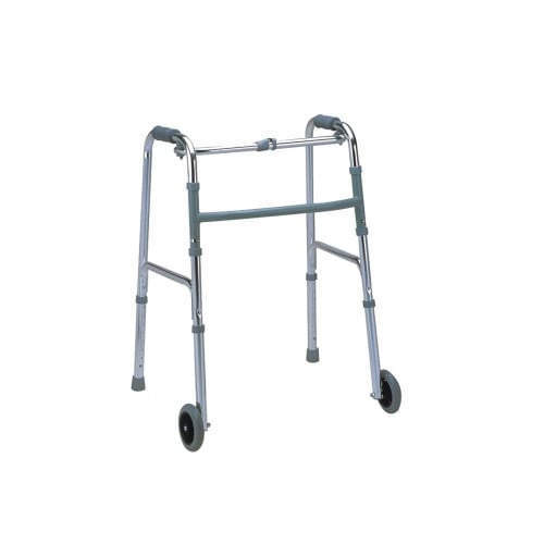 مشاية كبار السن مع عجلات قابلة للطي