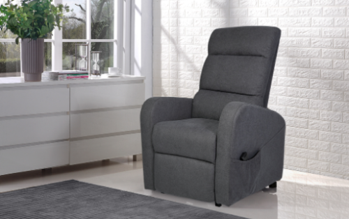 كرسي استرخاء كهربائي (Recliner) بخاصية الرفع 1 موت...