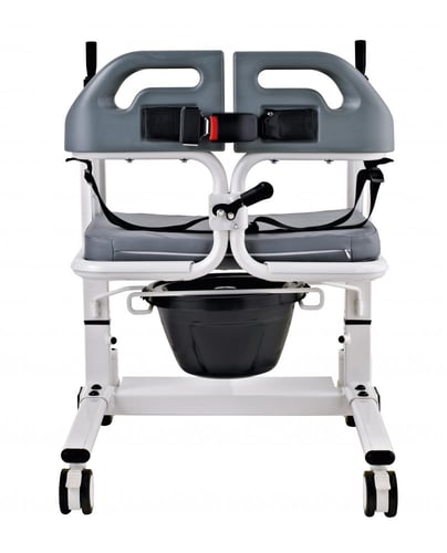 كرسي حمام مطور لكبار السن مع رافعة هيدرولك لنقل ال...