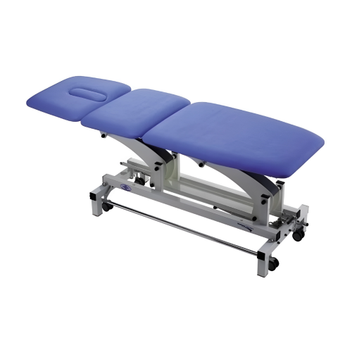 سرير علاج كهربائي متحرك على عجلات