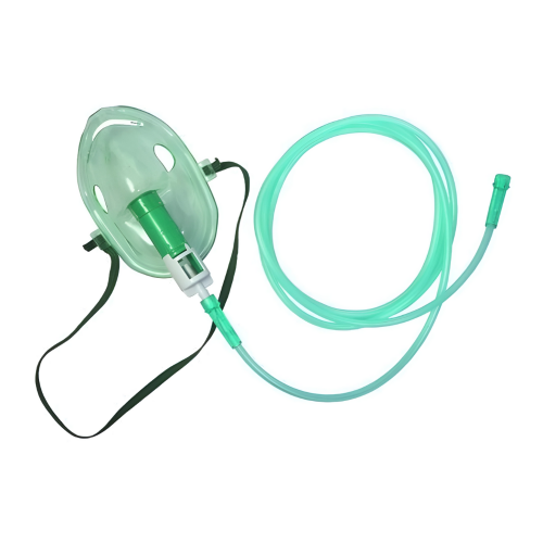 كمامة الأكسجين مع أنبوب التنفس