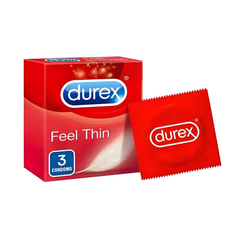 Durex ديوركس كوندوم واقي ذكري - رقيق - 3 قطع