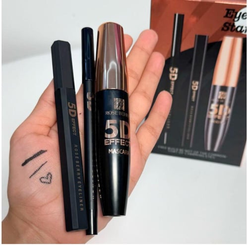 البكج الأساسي لكل طله بكج من 3 قطع- إيلاينر+كحل+مس...