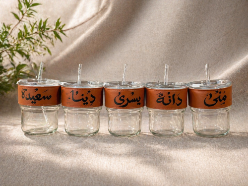 اكواب بالاسم العدد 12 درزن