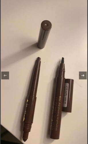 قلم حواجب بني ثلاثي الأبعاد 3D وسهل الاستخدام يتكو...