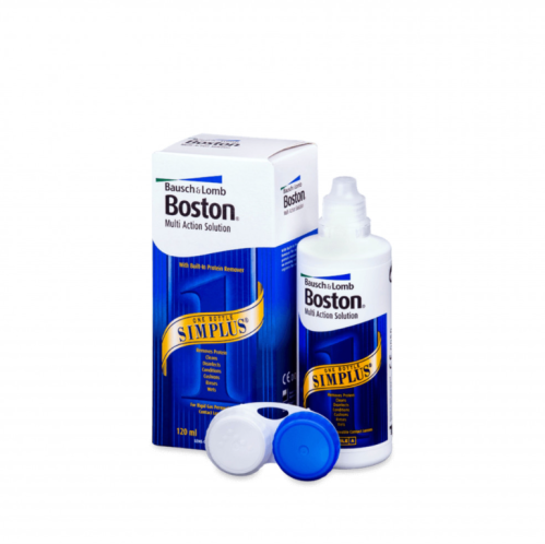 محلول بوستن للعدسات الصلبة 120 مل Boston SIMPLUS