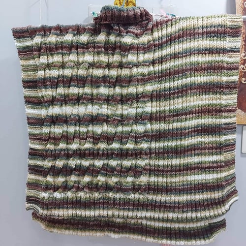 بنشو تريكو بالخيوط المموجه