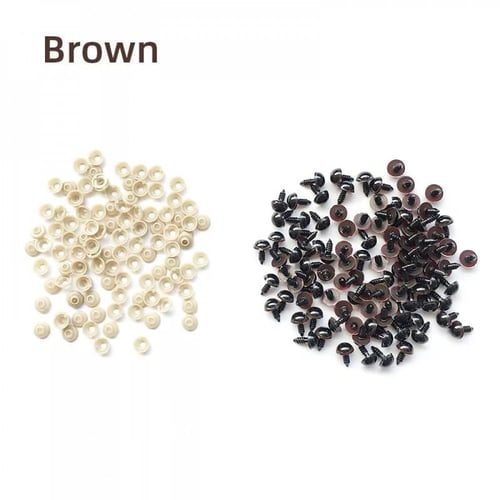 عيون دمى ملونه مقاس 18mm