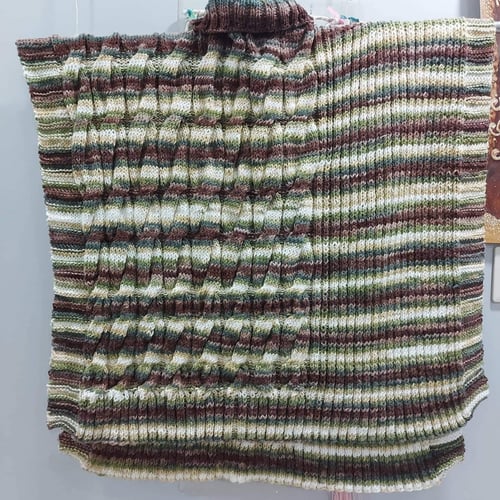 بنشو تريكو بالخيوط المموجه