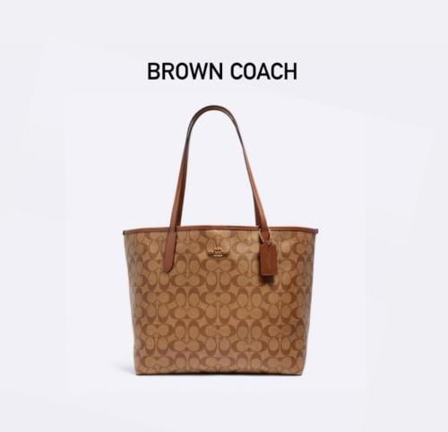 ( كوتش بني) Coach bag black