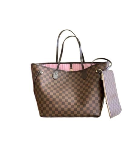 LV بني داكن+وردي
