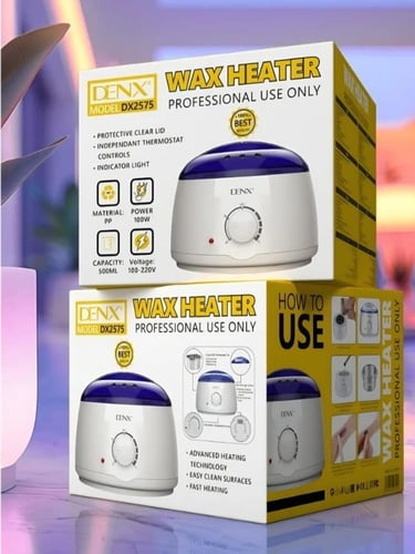 سخان شمع إزالة الشعر 500 مل - دنكس DX2575