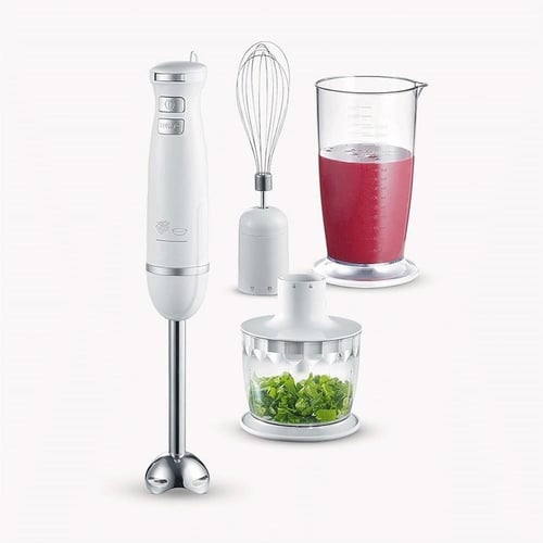 خلاط يدوي 4 في 1 بقوة 400 وات مع مطحنة ومخفق وكوب...