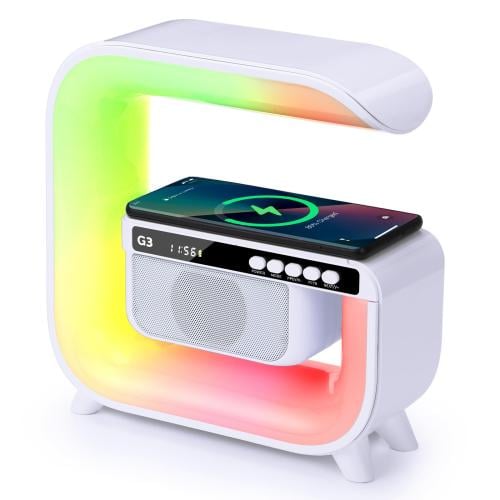 مكبر صوت و شاحن جوال لاسلكي