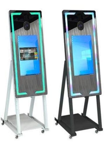 مرآة تصوير ذكية بحجم 40 بوصة وشاشة لمس 21.5 بوصة