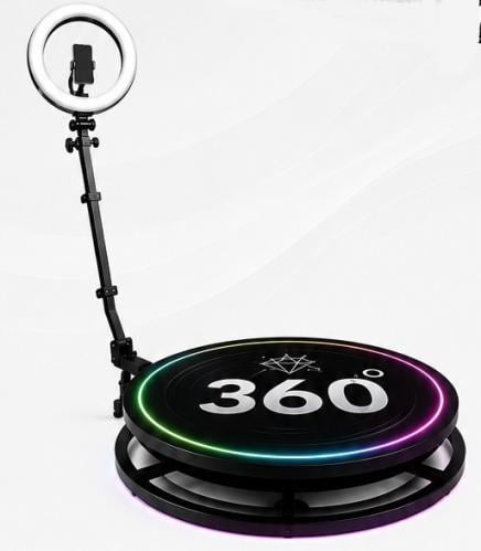 فوتوبوث دوران 360' احترافي مقاس 100 سم