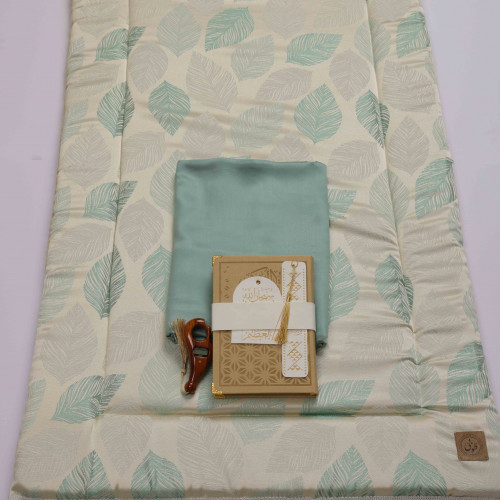 طقم مُورق مع شرشف طوبى