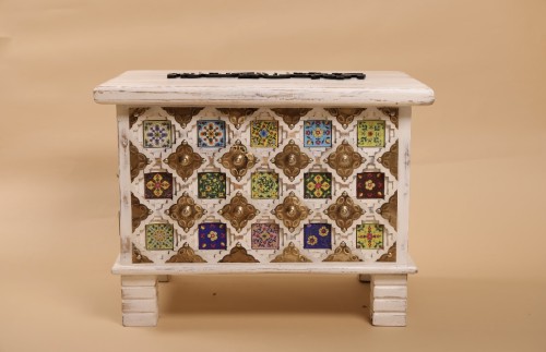 صندوق صلاة كبير - ابيض