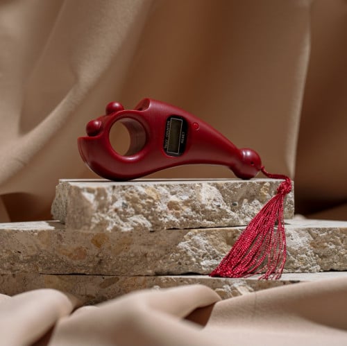 سبحة ذكية احمر