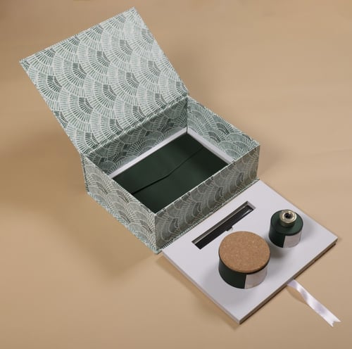 بوكس اهداء مميز- اخضر