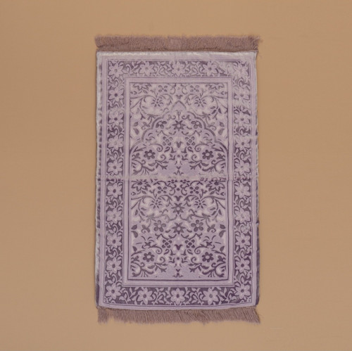 سجادة حرير موف بإسفنج