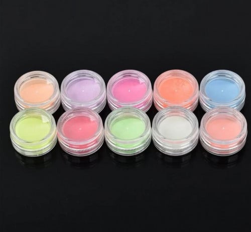 طقم الألوان المضيئة