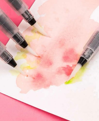 فرشاة الوان مائية 3قطع