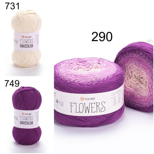 يارن آرت فلاورز 290