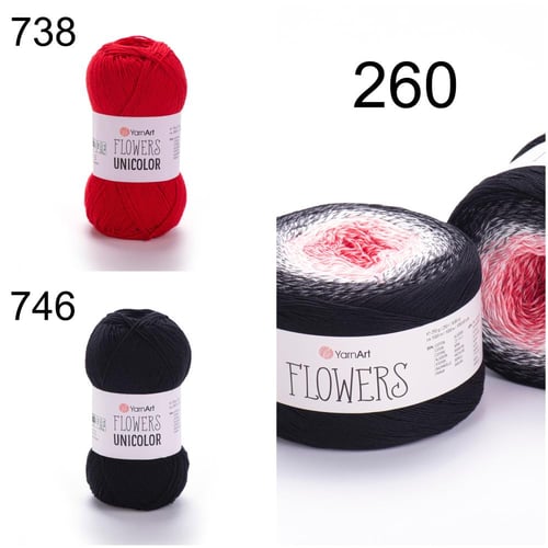 يارن آرت فلاورز 260