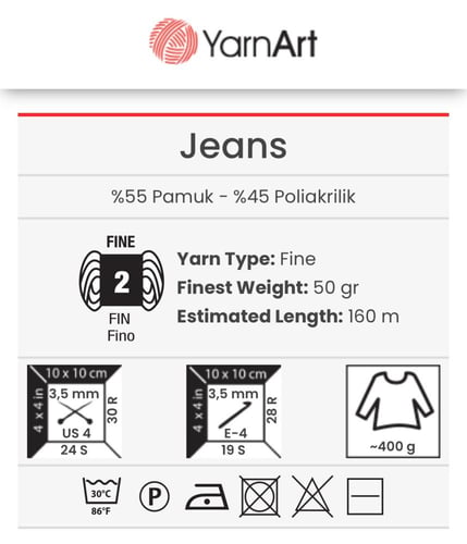 يارن آرت جينز 91