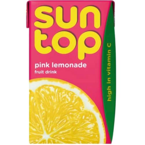 سن توب ليمون وردي شراب 250 مل 30 عبوة