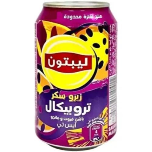 ليبتون آيس تي زيرو سكر تروبيكال باشن فروت و مانجو...