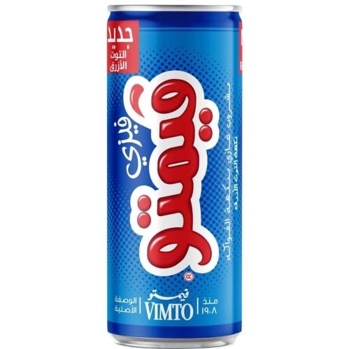 فيمتو فيزي ازرق بنكهة الفواكة 250 مل 30 عبوة