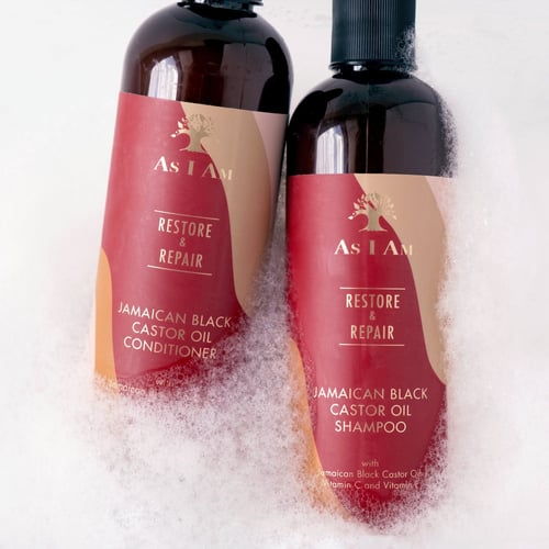 بلسم زيت الخروع الاسود الجمايكي مع فيتامين C&E