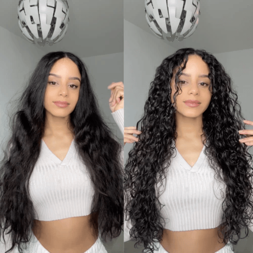 فلورا اند كيرل - مجموعة تصفيف الشعر المموج والشعر...