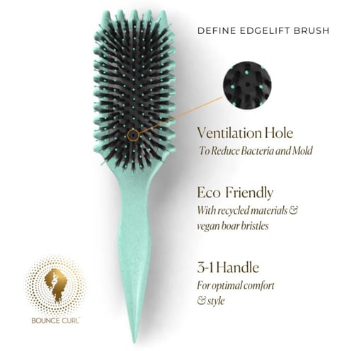 فرشاة تصفيف لتحديد الخصل الأصلية من باونس كيرل