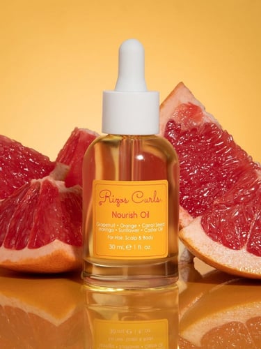 زيت مغذي للشعر وفروة الرأس والجسم