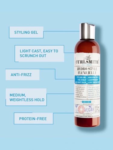 جل مثبت الخصلات من مجموعة العناية بالفروه من كيرل...