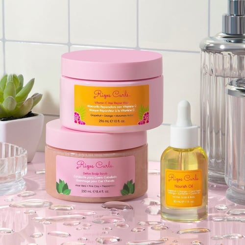 مقشر لفروة الرأس للتخلص من الترسبات من رايزوس كيرل...