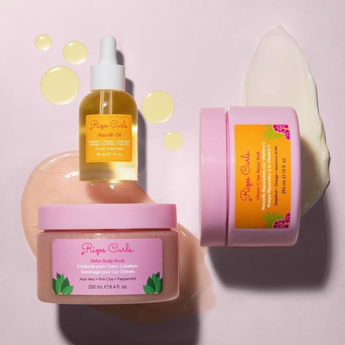 مقشر لفروة الرأس للتخلص من الترسبات من رايزوس كيرل...