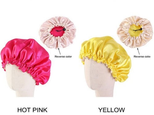 كاب ساتان عادي بوجهين .