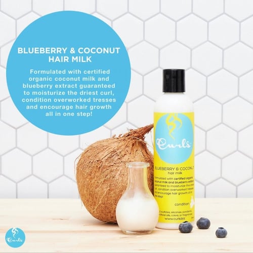 كريم حليب التوت و جوز الهند