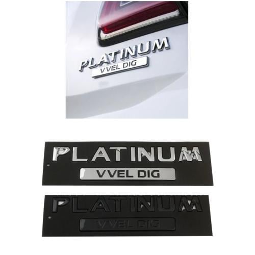 علامة ملصق نيسان باترول بلاتينيوم 2010 - 2021